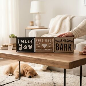 Target Bullseye Playground 3 Pack Tiered Tray Dog Signs